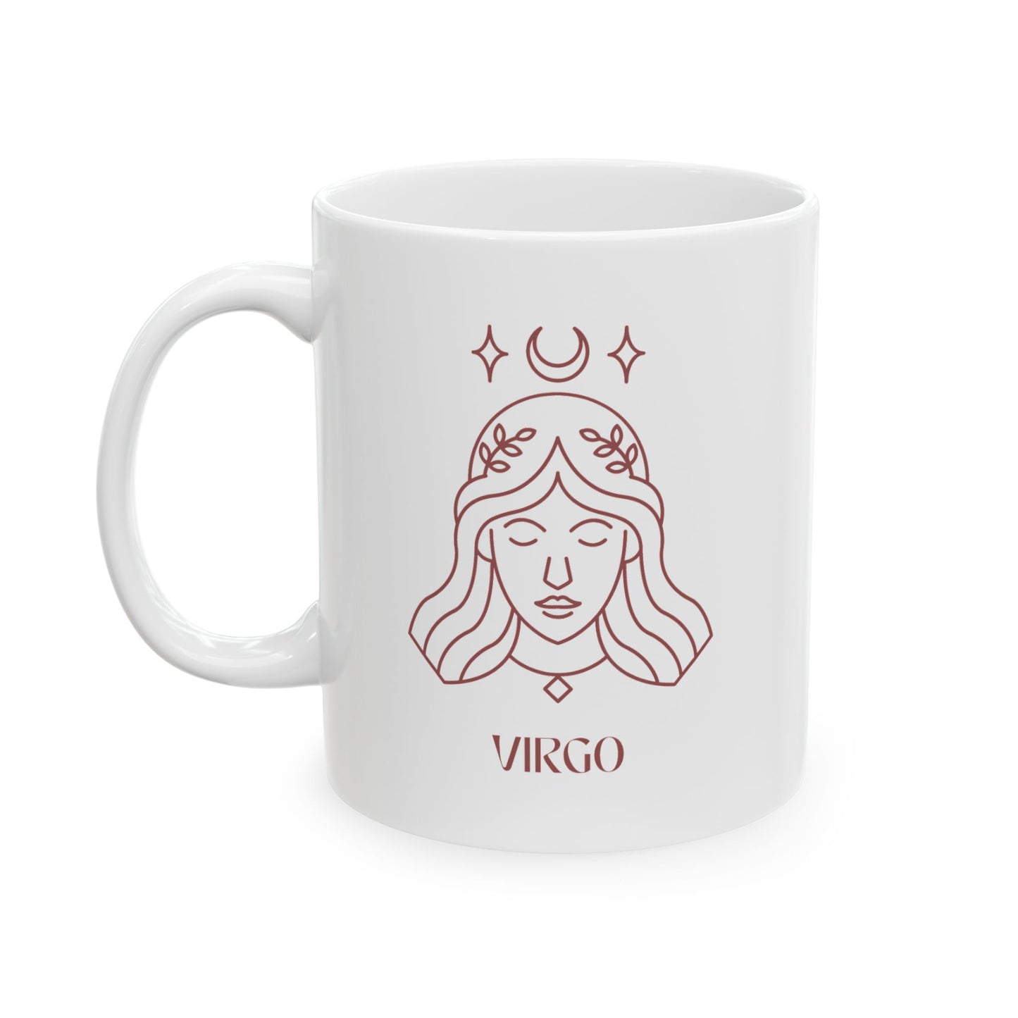 Virgo Zodiac Ceramic Coffee Mug – Perfect for Gift-Giving and Everyday Use | Zodiac Lovers