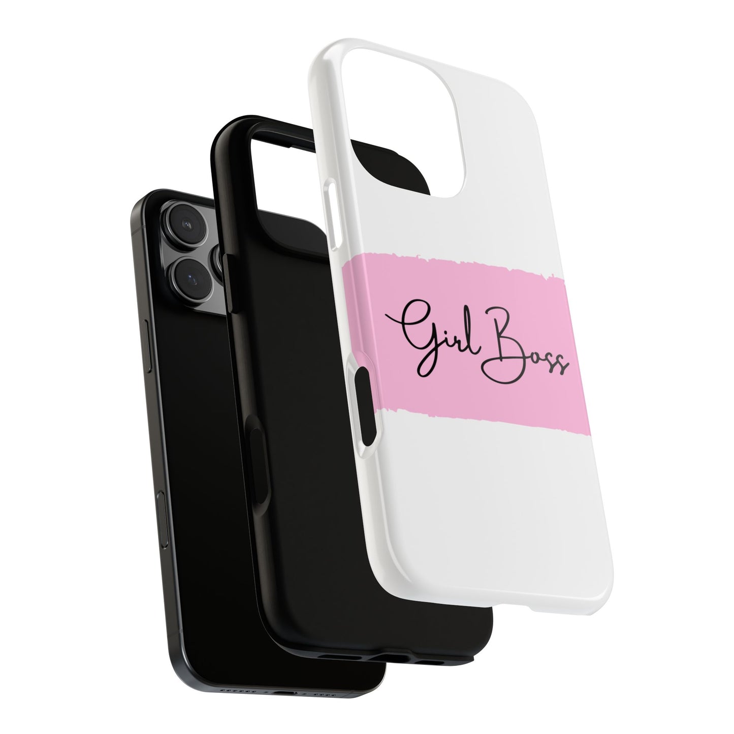 Girl Boss Phone Case - Chic and Stylish Protective Case for iPhone and Google Pixel, Empowering Women Design