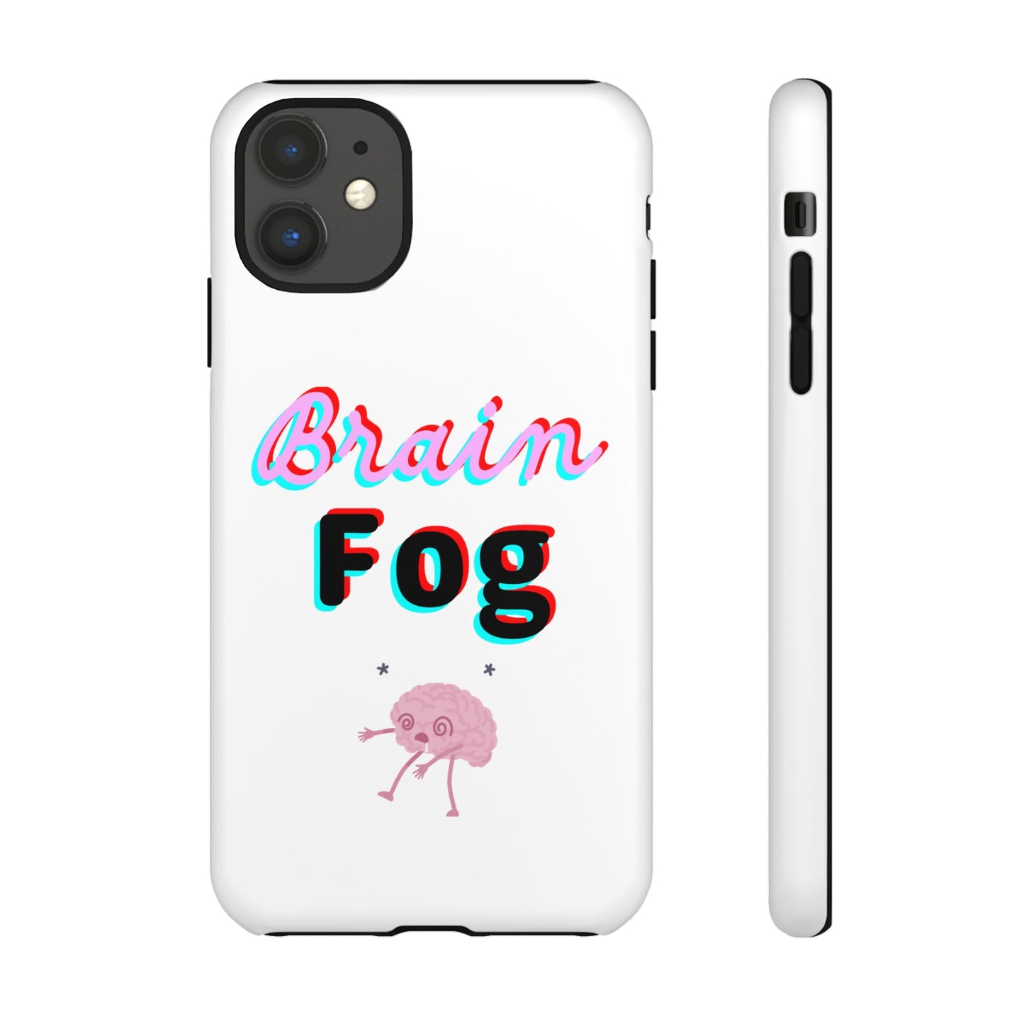 Brain Fog Phone Case - Cute Mental Health Accessory
