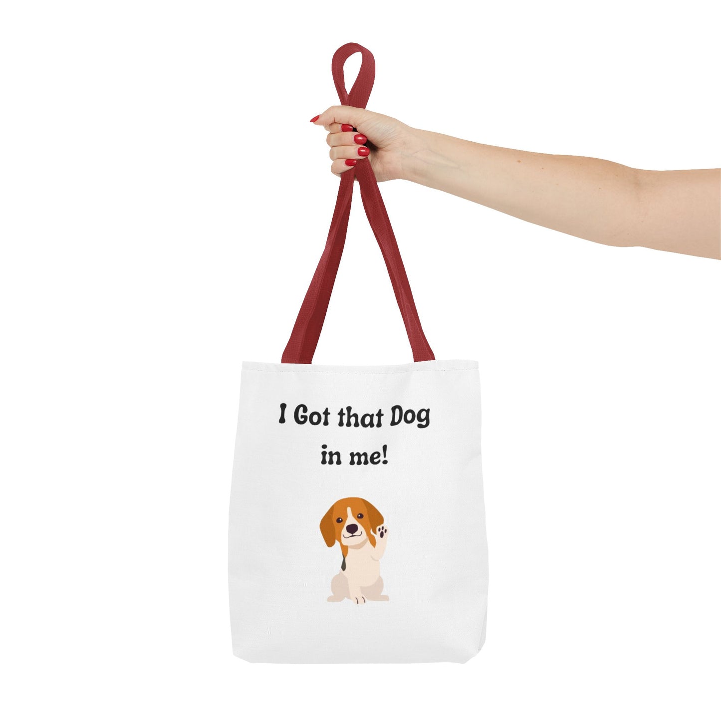 I Got That Dog in Me! Tote Bag - Perfect for Dog Lovers, Gifts for Pet Owners, Shopping, Beach Days, or Dog Walks