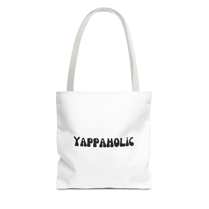 Yappaholic Tote Bag - Fun & Quirky, Perfect for Dog Lovers, Casual Use, Gifts, Shopping, Eco-Friendly
