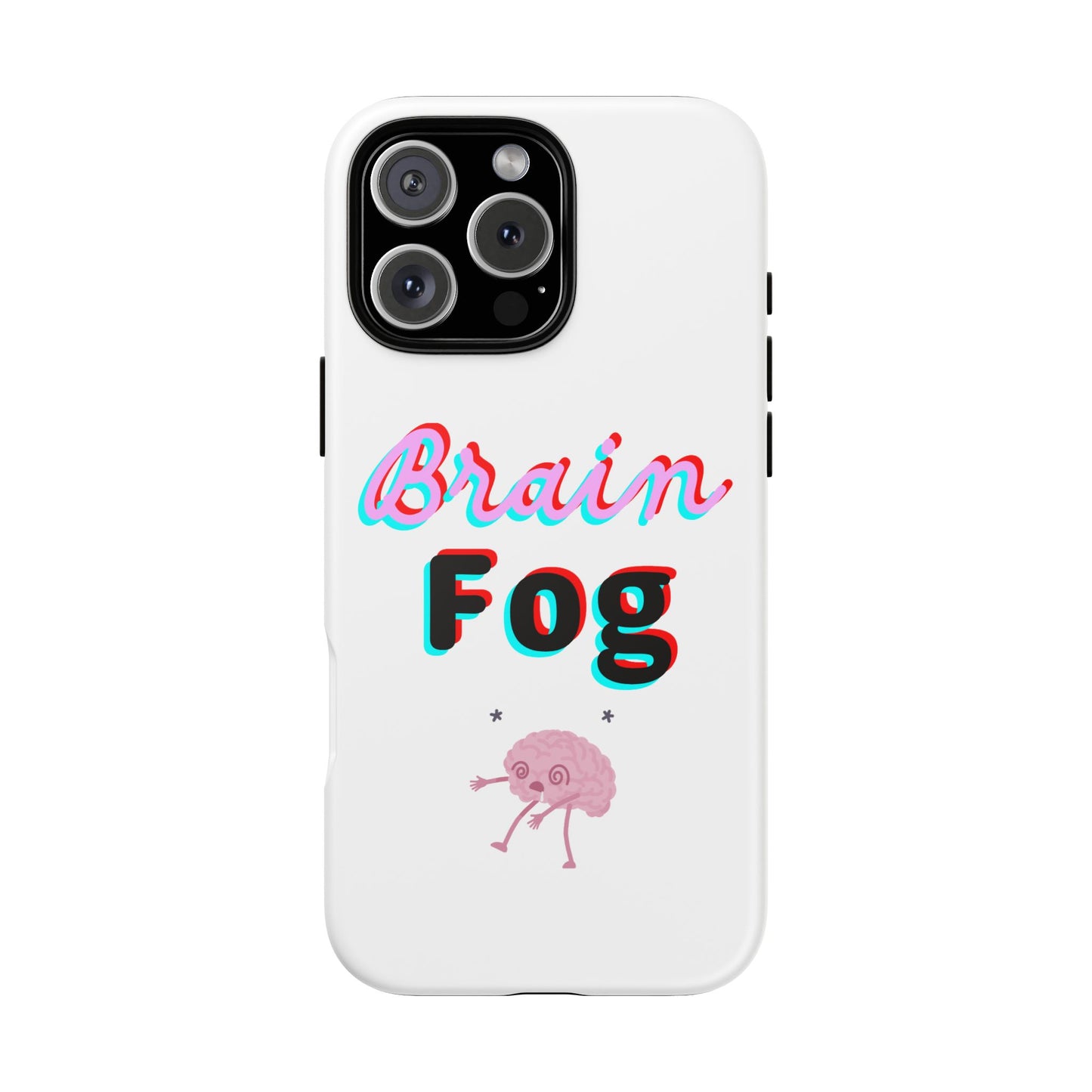 Brain Fog Phone Case - Cute Mental Health Accessory