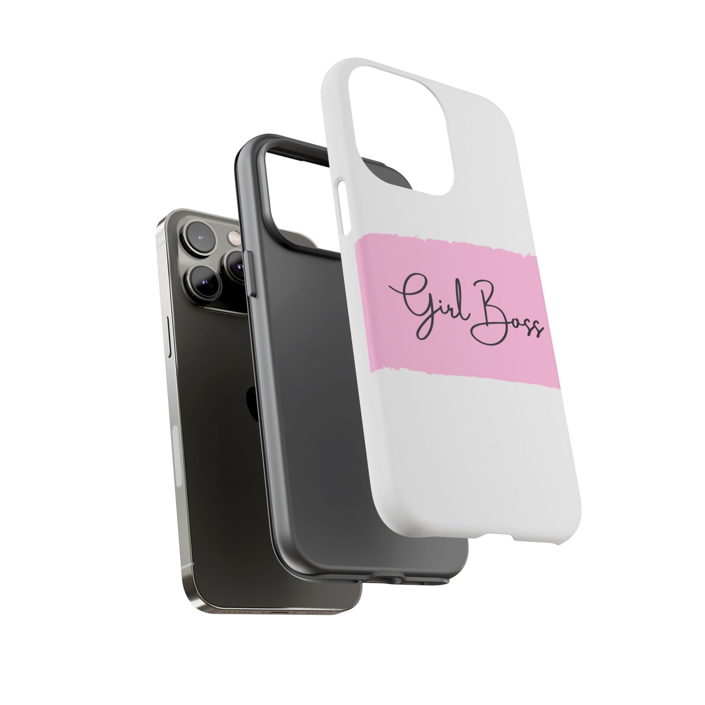 Girl Boss Phone Case - Chic and Stylish Protective Case for iPhone and Google Pixel, Empowering Women Design