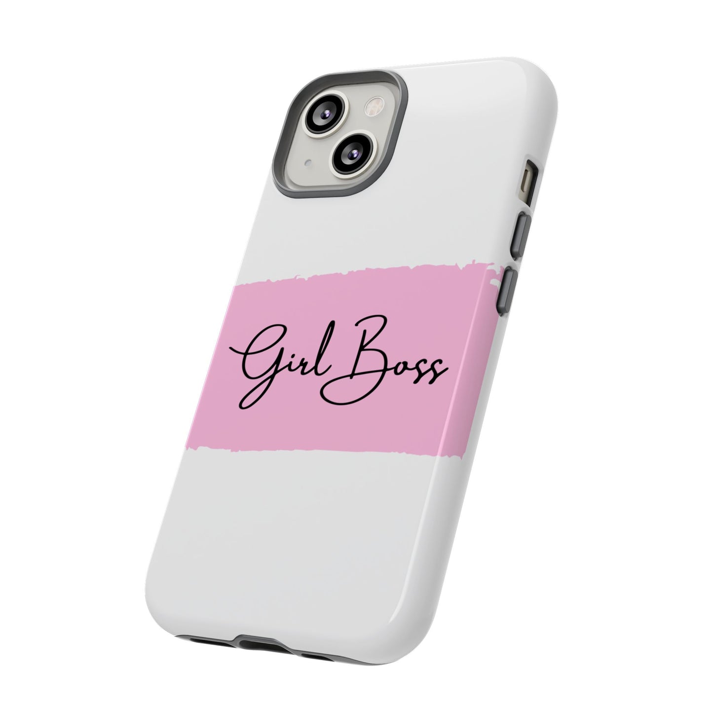 Girl Boss Phone Case - Chic and Stylish Protective Case for iPhone and Google Pixel, Empowering Women Design