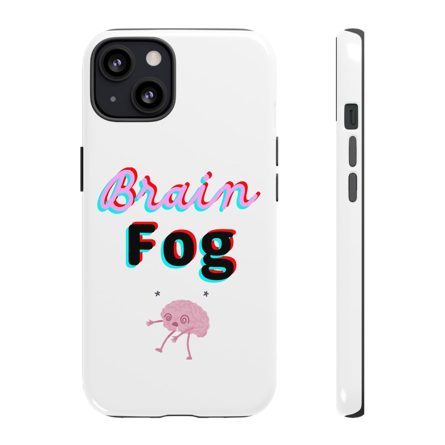 Brain Fog Phone Case - Cute Mental Health Accessory