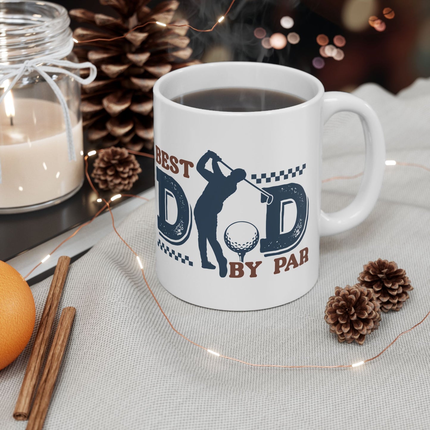 Best Dad By Par Mug