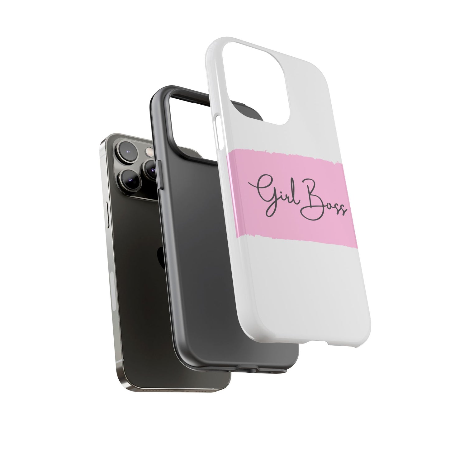 Girl Boss Phone Case - Chic and Stylish Protective Case for iPhone and Google Pixel, Empowering Women Design