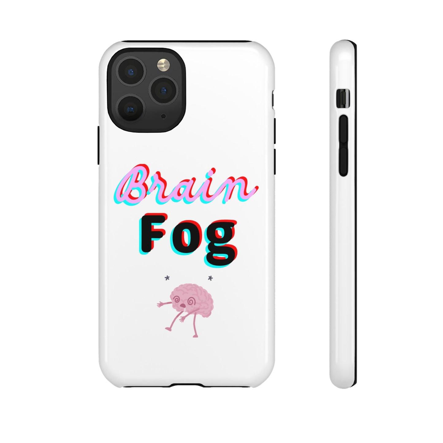 Brain Fog Phone Case - Cute Mental Health Accessory