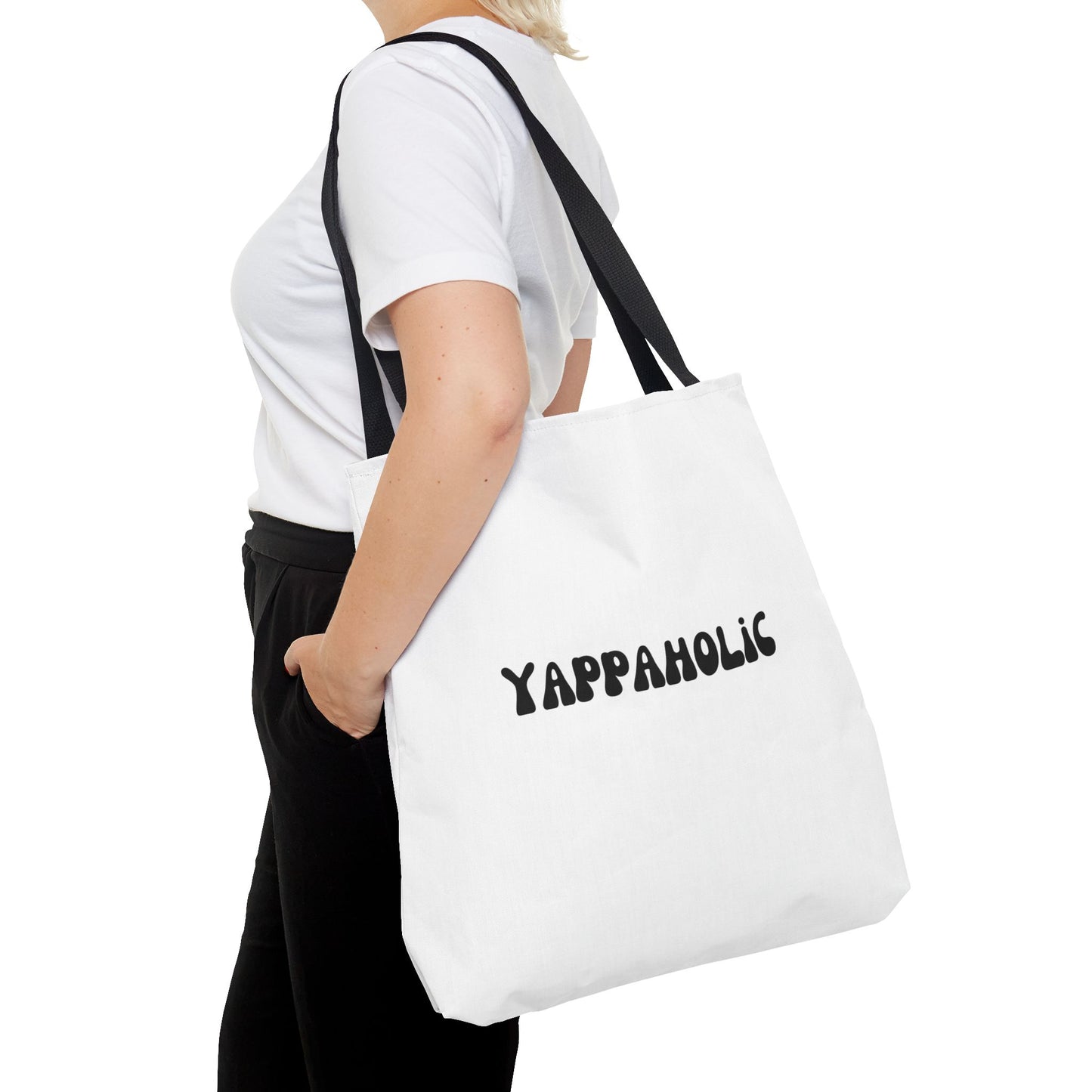 Yappaholic Tote Bag - Fun & Quirky, Perfect for Dog Lovers, Casual Use, Gifts, Shopping, Eco-Friendly