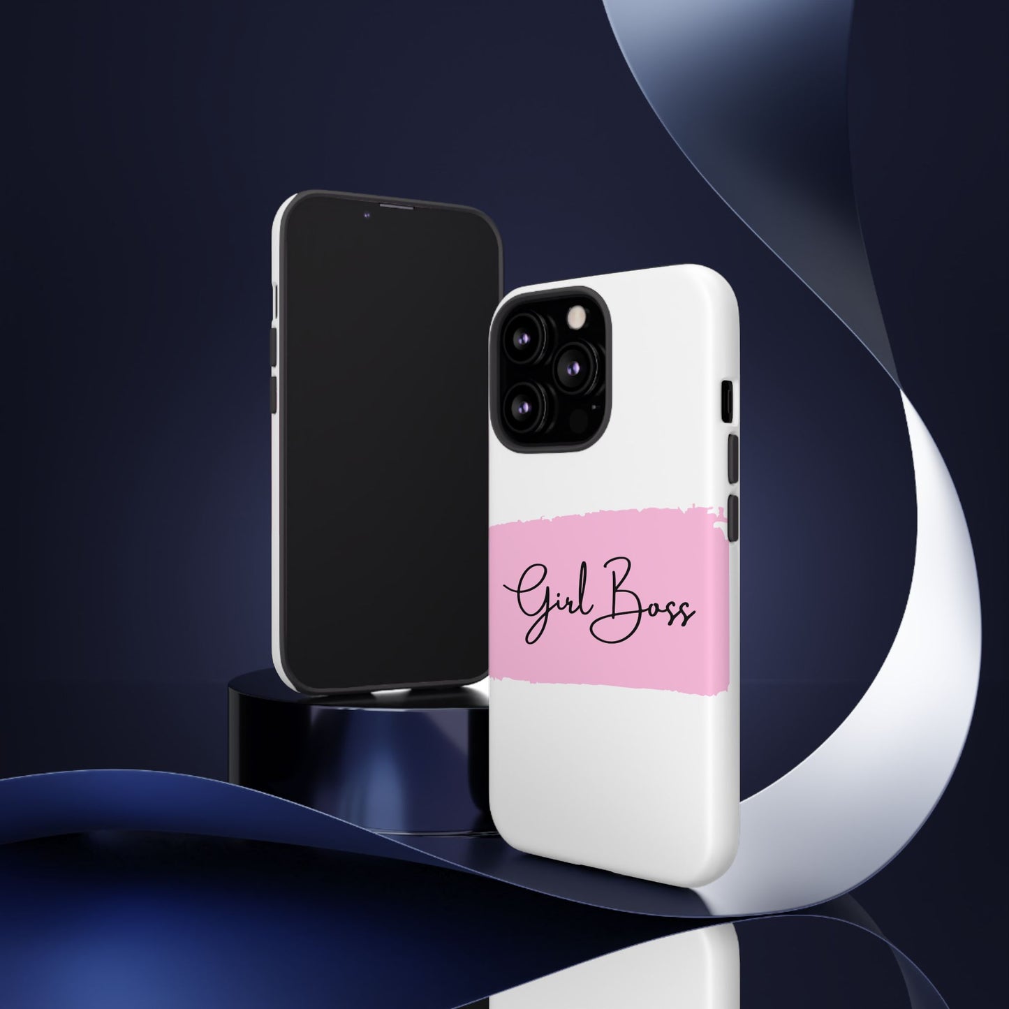 Girl Boss Phone Case - Chic and Stylish Protective Case for iPhone and Google Pixel, Empowering Women Design