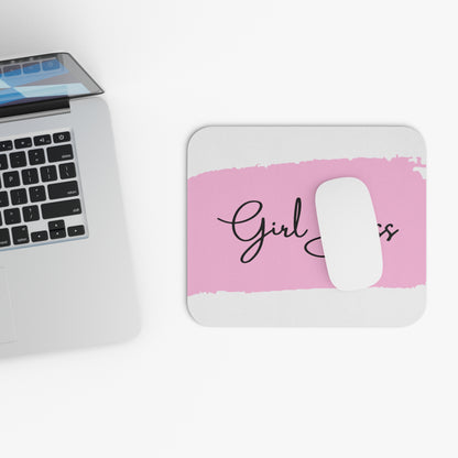 Girl Boss Mouse Pad, Cute Desk Accessories, Office Decor, Gifts for Her, Motivational Work Station for Girlfriend, Wife