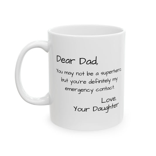 Dear Dad Mug