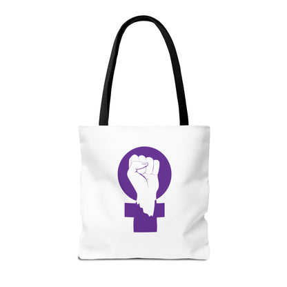 Empowerment Tote Bag for Feminists, Eco-Friendly Shopping Bag, Reusable Carryall, Gift for Women, Protest March Gear
