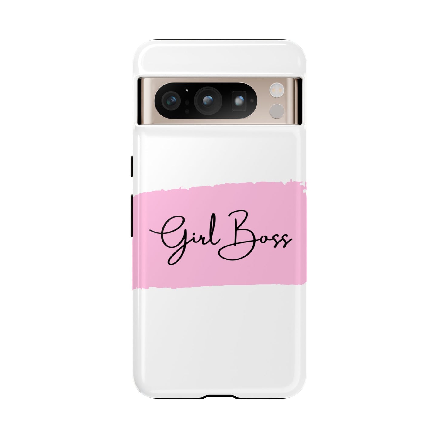 Girl Boss Phone Case - Chic and Stylish Protective Case for iPhone and Google Pixel, Empowering Women Design