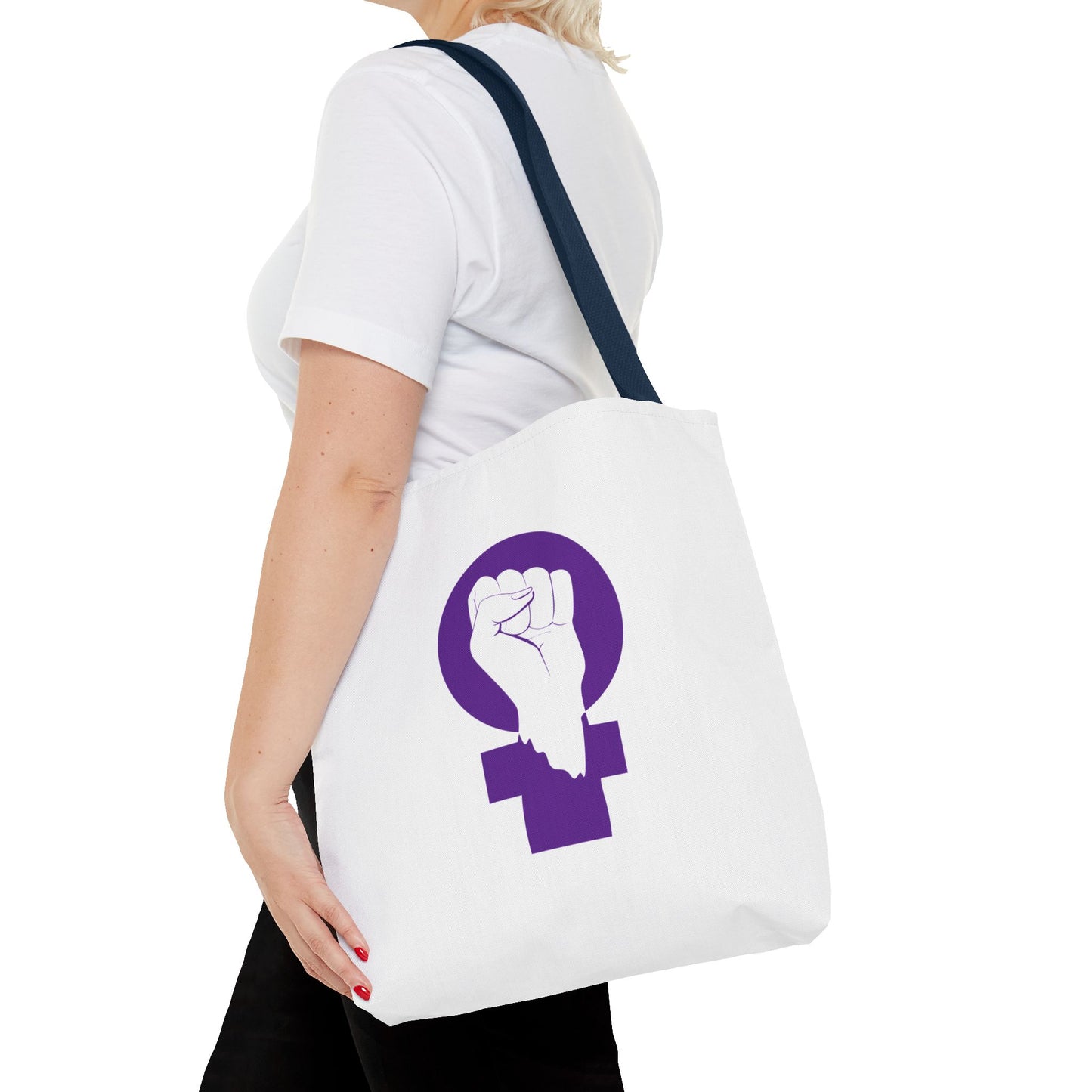 Empowerment Tote Bag for Feminists, Eco-Friendly Shopping Bag, Reusable Carryall, Gift for Women, Protest March Gear