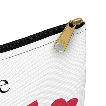 Romantic Accessory Pouch - "I Only Have Eyes for You" Cute Makeup Bag, Travel Organizer, Gift for Girlfriend, Fiance, Wife