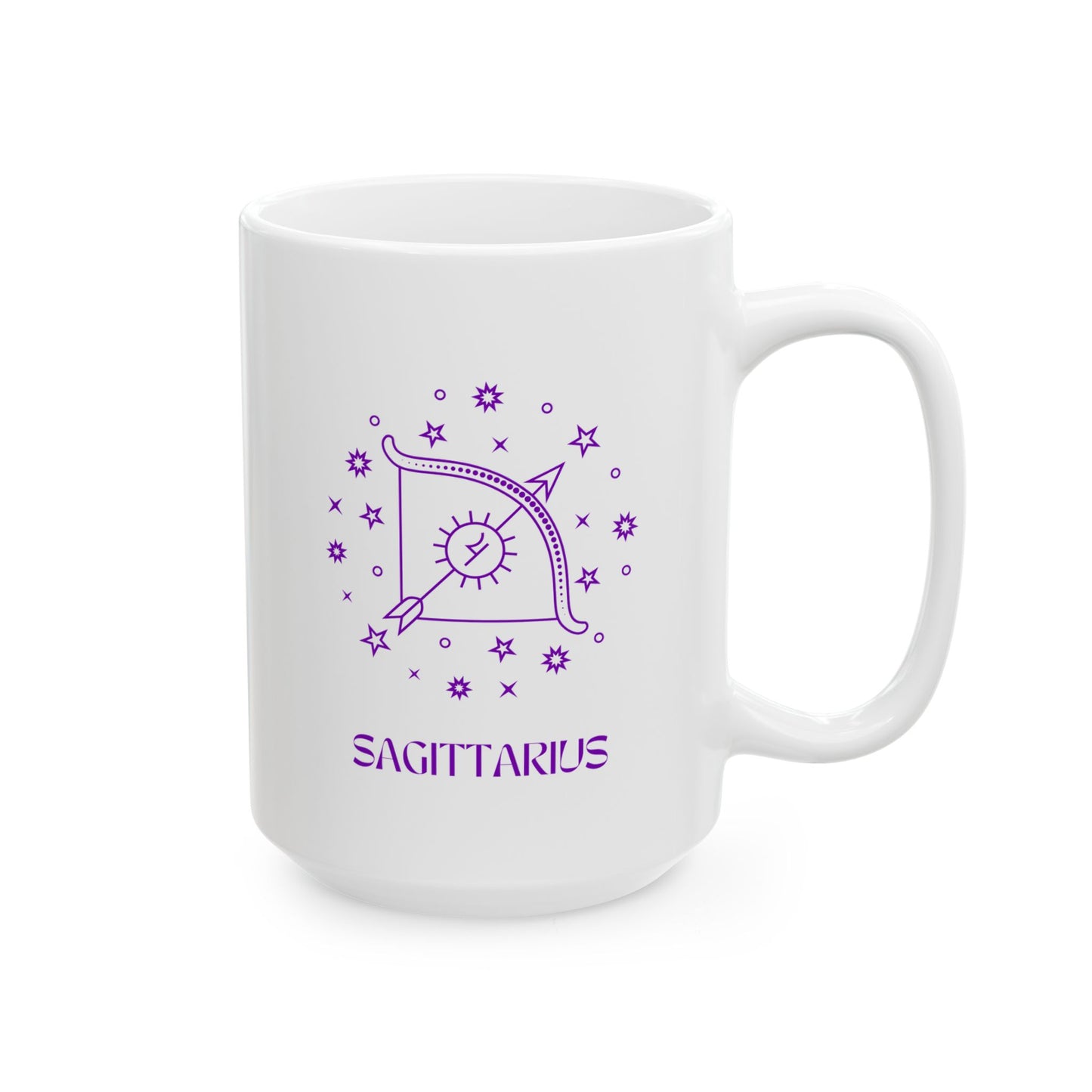 Charming Sagittarius Ceramic Mug - Perfect for Coffee Lovers and Gift Giving