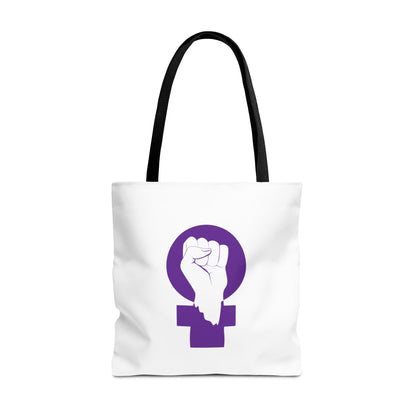 Empowerment Tote Bag for Feminists, Eco-Friendly Shopping Bag, Reusable Carryall, Gift for Women, Protest March Gear