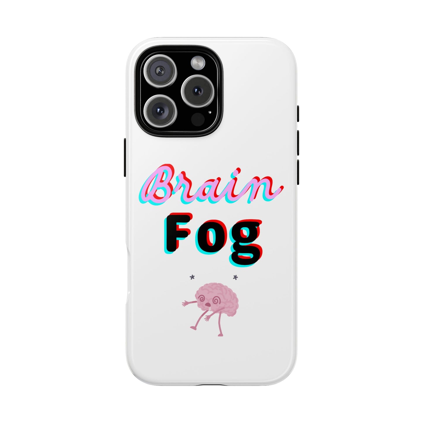 Brain Fog Phone Case - Cute Mental Health Accessory