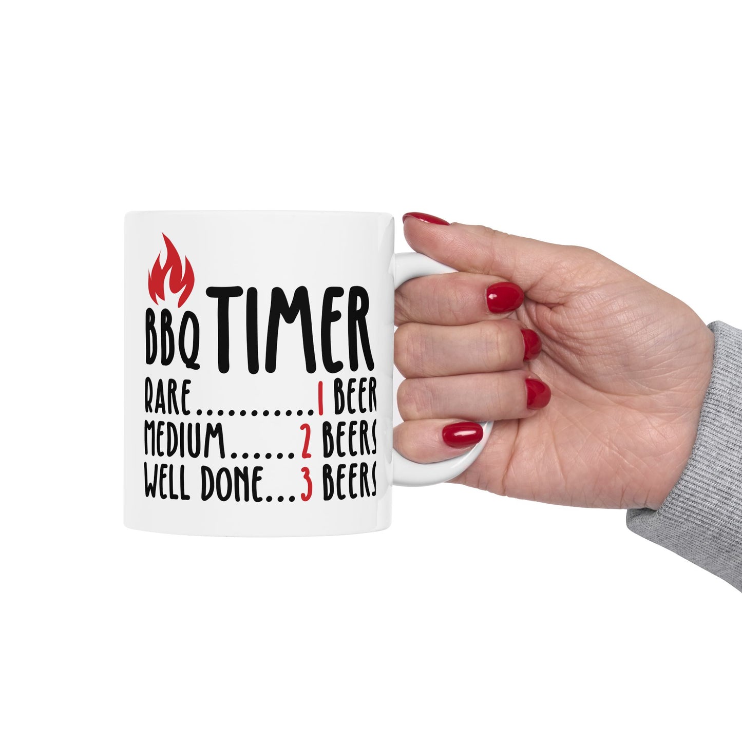 BBQ Timer Mug