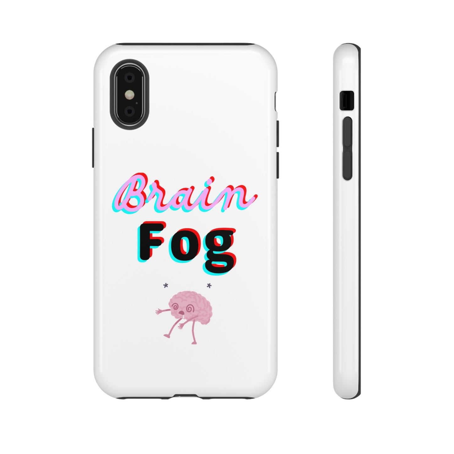 Brain Fog Phone Case - Cute Mental Health Accessory