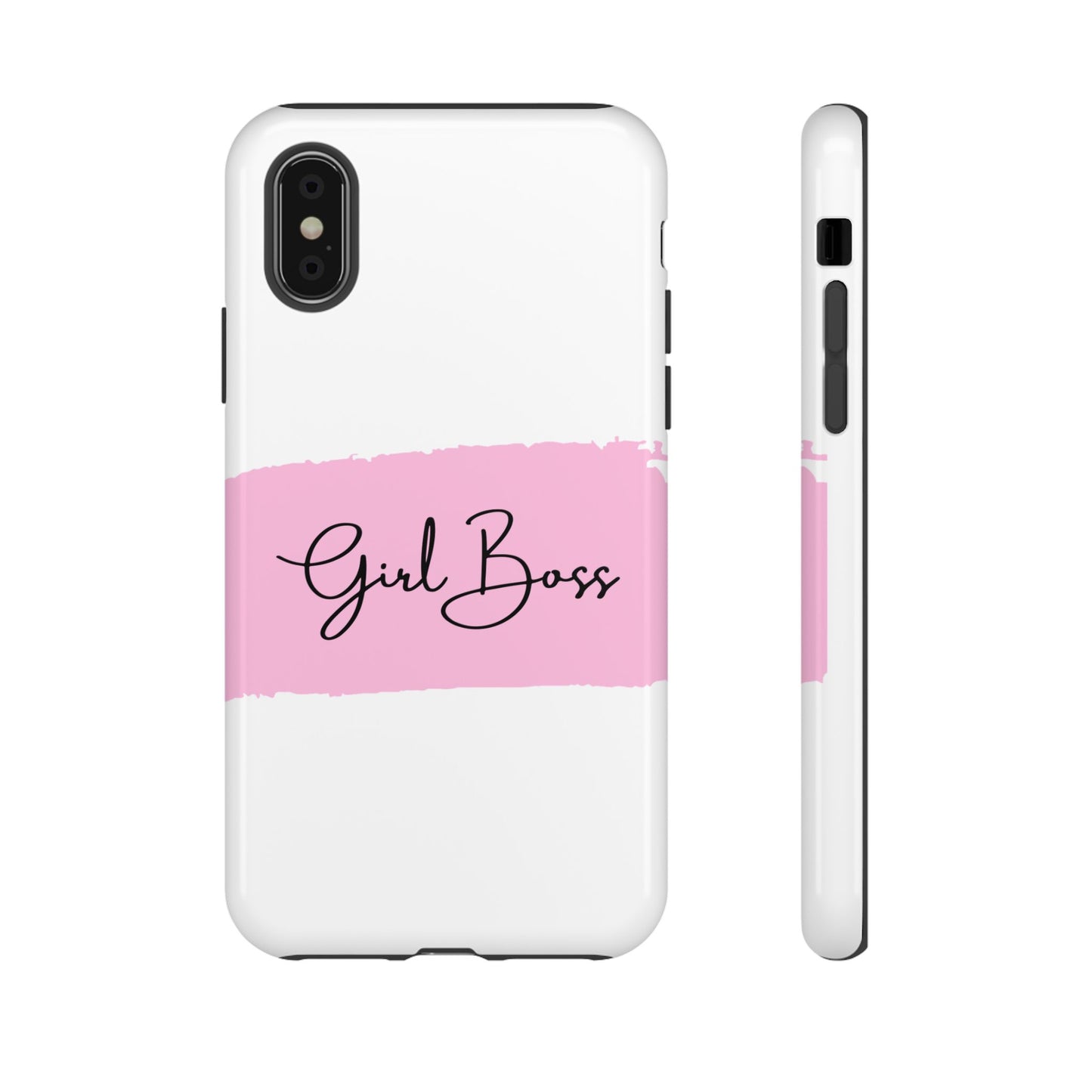 Girl Boss Phone Case - Chic and Stylish Protective Case for iPhone and Google Pixel, Empowering Women Design