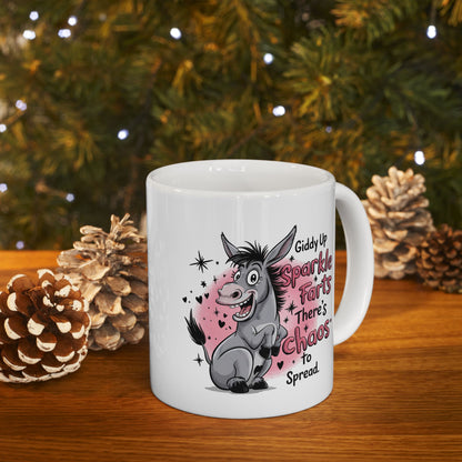 Magical Unicorn Ceramic Mug - Perfect for Coffee Lovers, Fun Gifts, Home Decor, Office Use, Birthday or Celebration