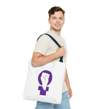 Empowerment Tote Bag for Feminists, Eco-Friendly Shopping Bag, Reusable Carryall, Gift for Women, Protest March Gear