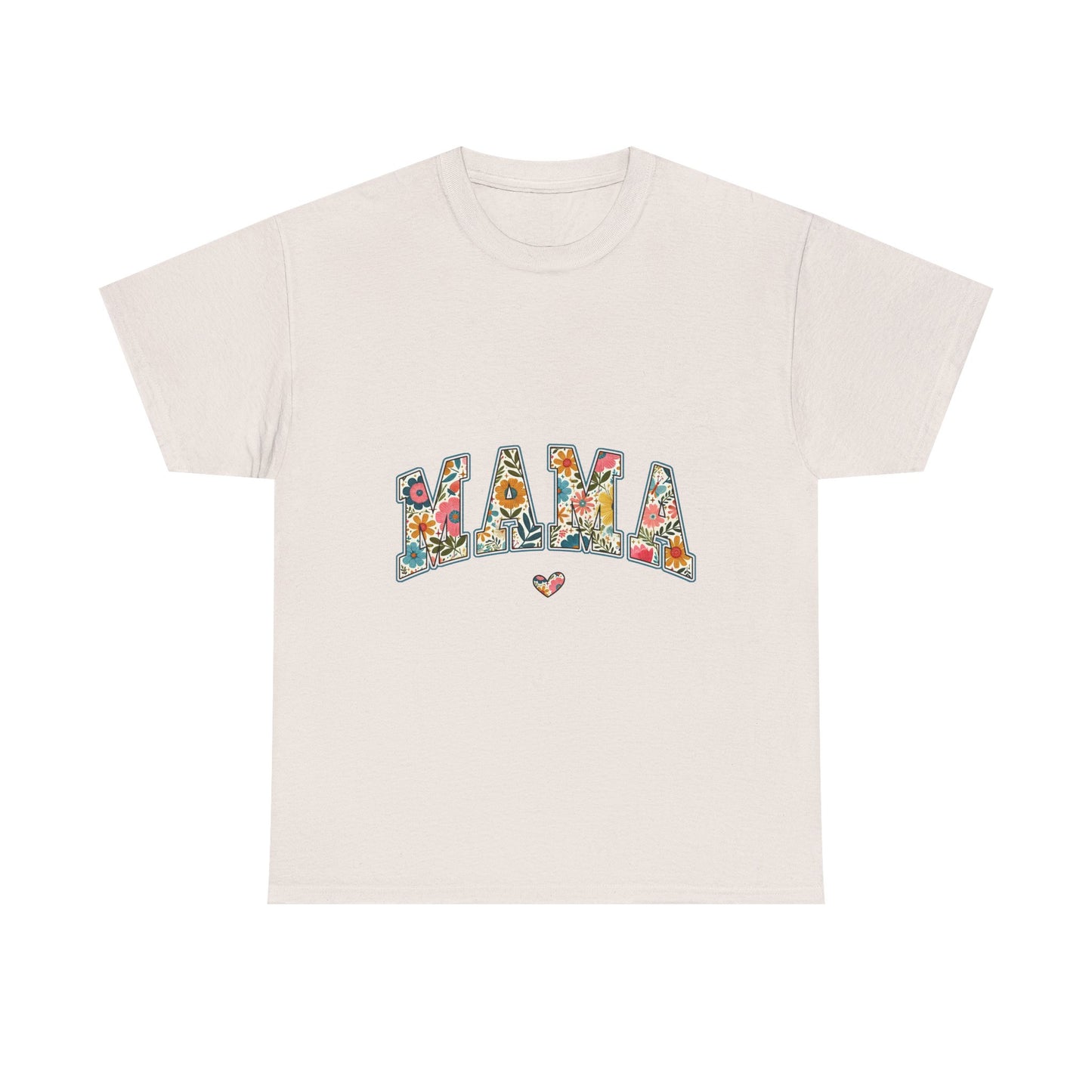 MAMA Flowered Comfort Tee - Cute Mother's Day Shirt