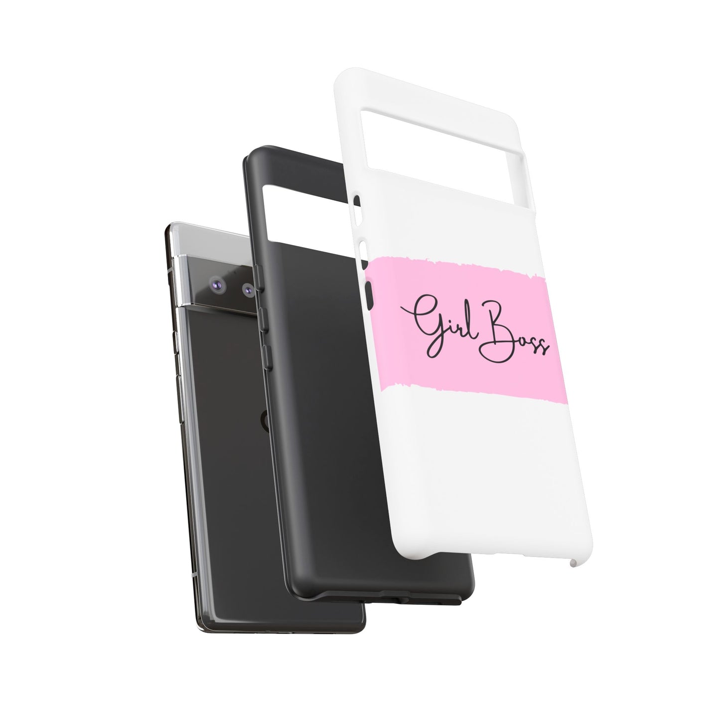 Girl Boss Phone Case - Chic and Stylish Protective Case for iPhone and Google Pixel, Empowering Women Design