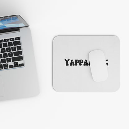 Yappaholic Mouse Pad - Fun Office Decor, Gift for Tech Lovers, Gamer Accessory, Unique Desk Supplies, Work from Home Must-Have