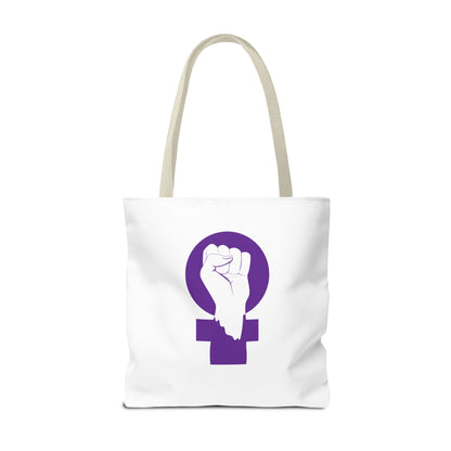 Empowerment Tote Bag for Feminists, Eco-Friendly Shopping Bag, Reusable Carryall, Gift for Women, Protest March Gear
