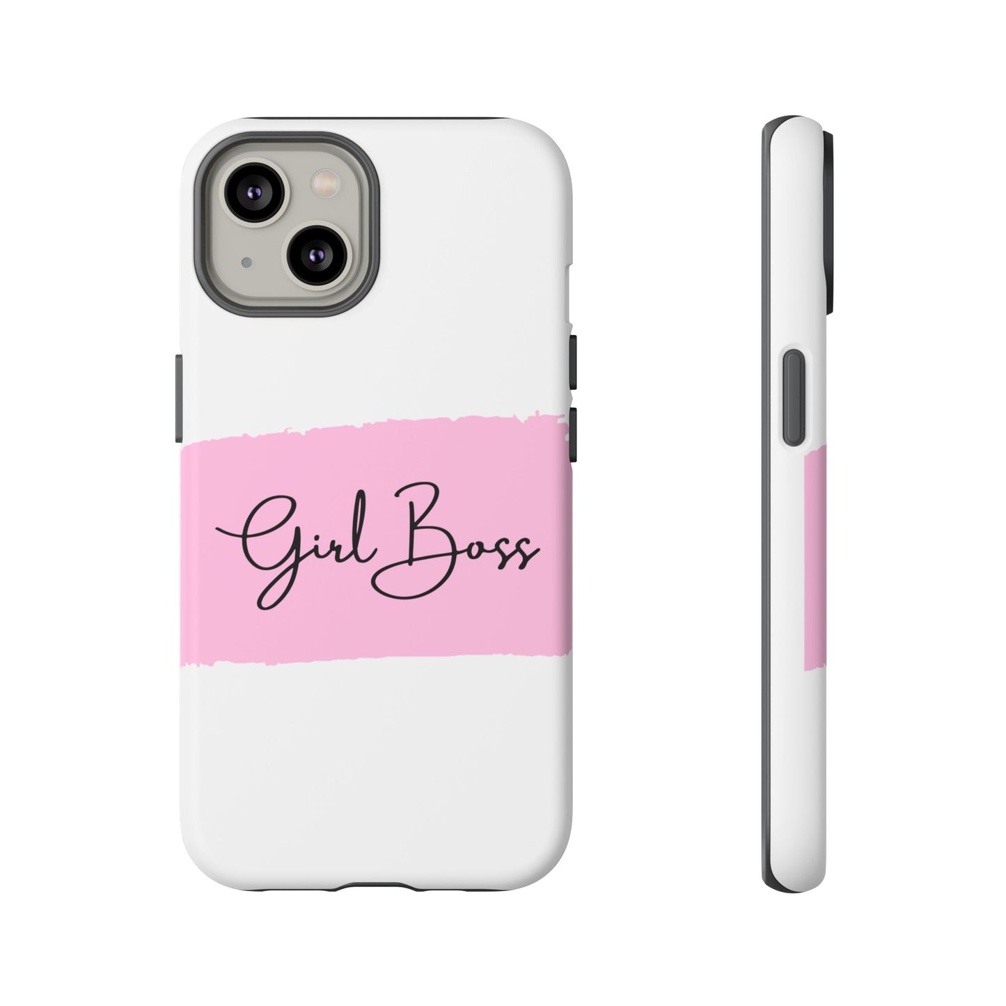 Girl Boss Phone Case - Chic and Stylish Protective Case for iPhone and Google Pixel, Empowering Women Design