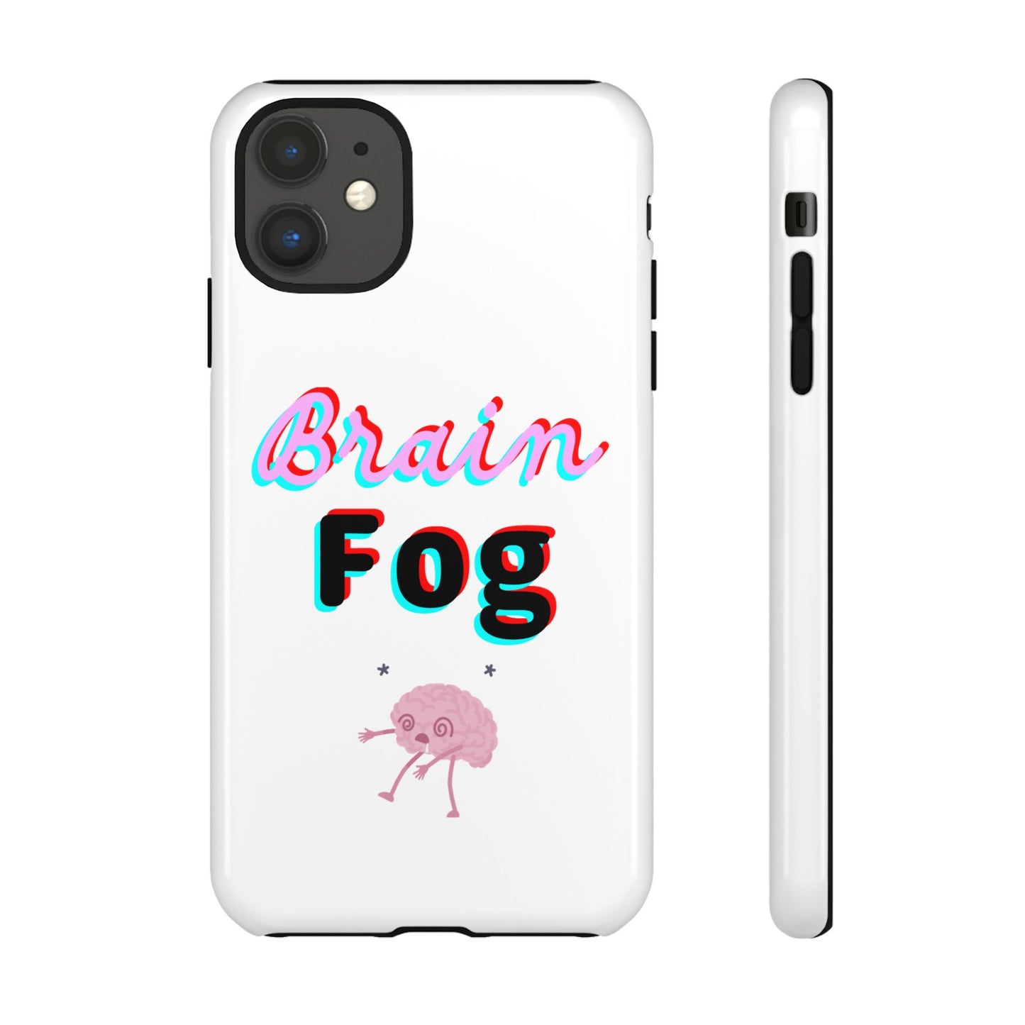 Brain Fog Phone Case - Cute Mental Health Accessory