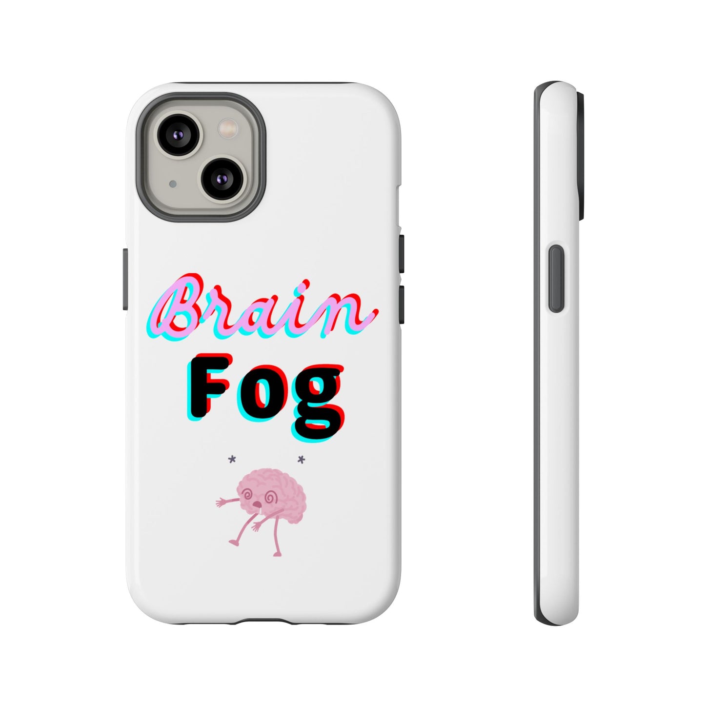 Brain Fog Phone Case - Cute Mental Health Accessory