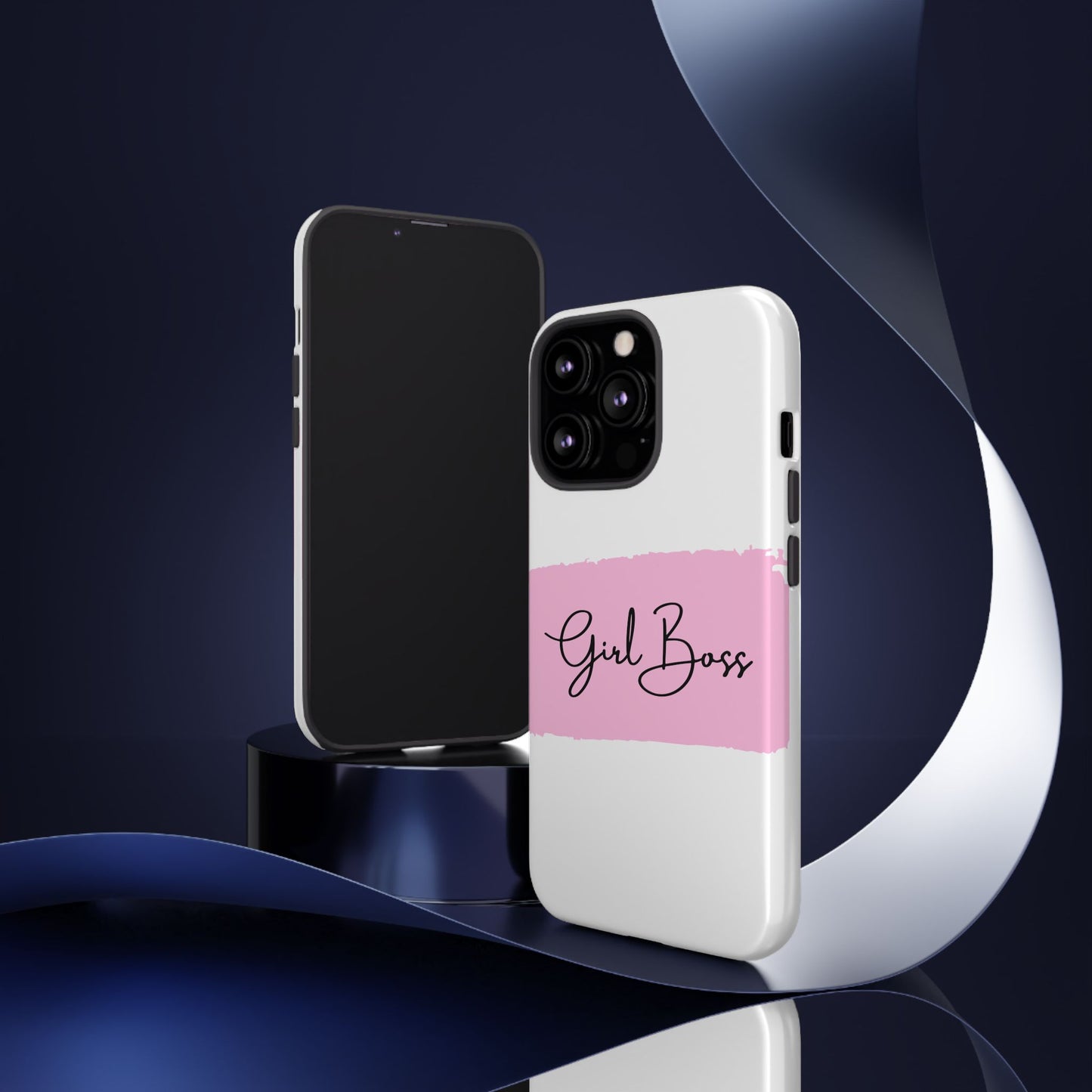 Girl Boss Phone Case - Chic and Stylish Protective Case for iPhone and Google Pixel, Empowering Women Design