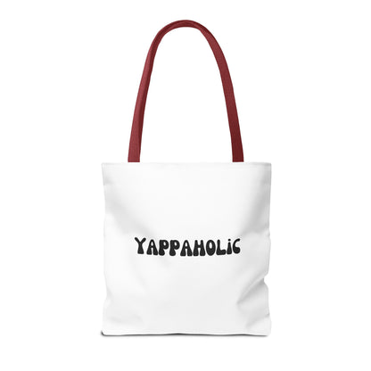 Yappaholic Tote Bag - Fun & Quirky, Perfect for Dog Lovers, Casual Use, Gifts, Shopping, Eco-Friendly