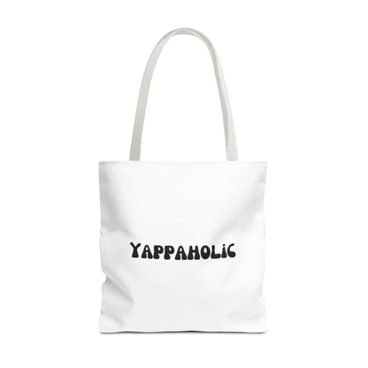 Yappaholic Tote Bag - Fun & Quirky, Perfect for Dog Lovers, Casual Use, Gifts, Shopping, Eco-Friendly