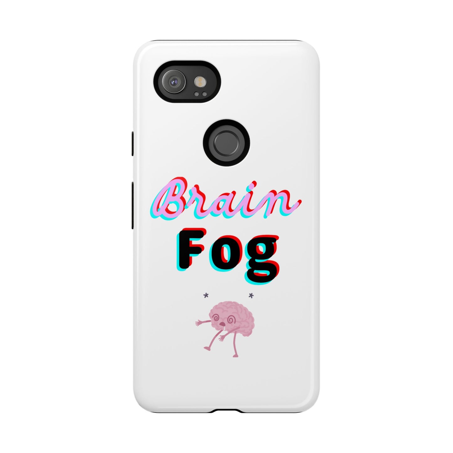 Brain Fog Phone Case - Cute Mental Health Accessory
