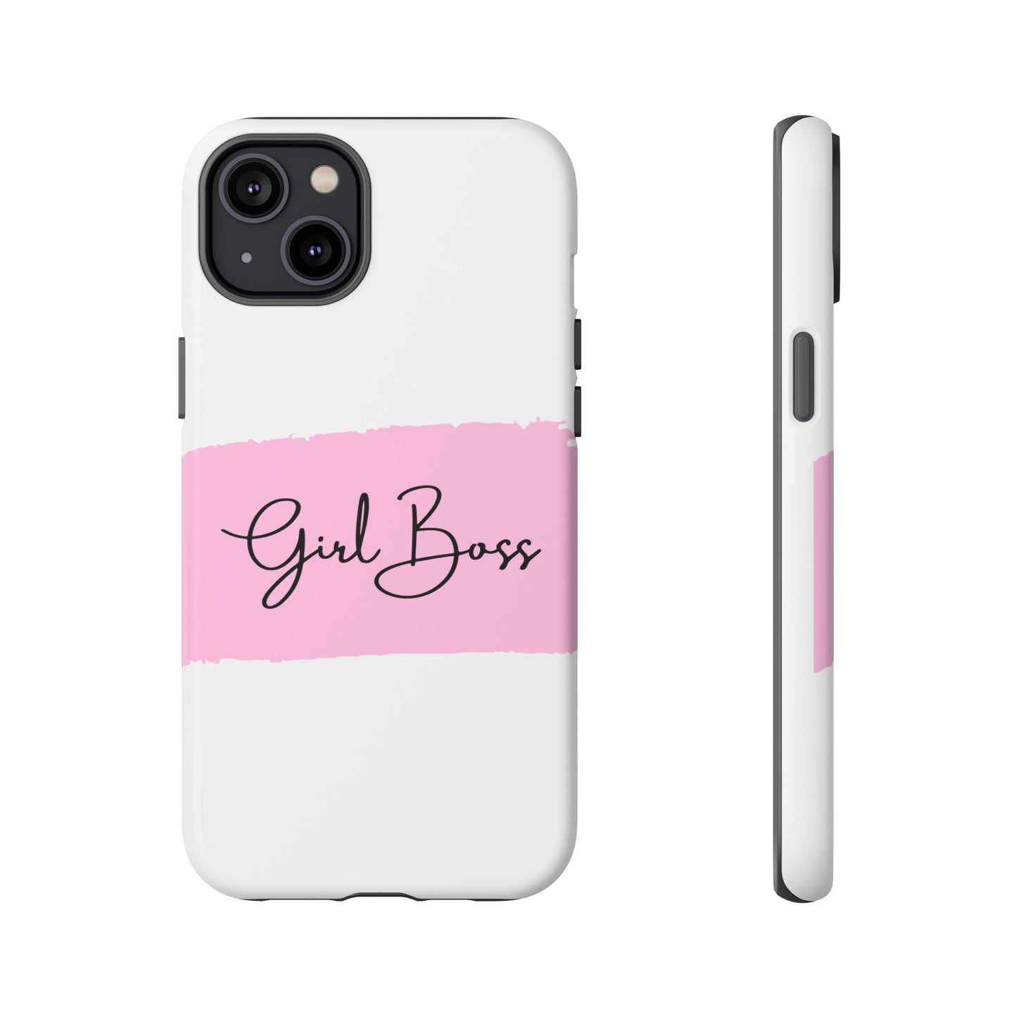 Girl Boss Phone Case - Chic and Stylish Protective Case for iPhone and Google Pixel, Empowering Women Design