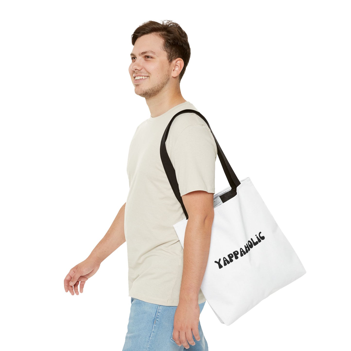Yappaholic Tote Bag - Fun & Quirky, Perfect for Dog Lovers, Casual Use, Gifts, Shopping, Eco-Friendly