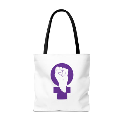 Empowerment Tote Bag for Feminists, Eco-Friendly Shopping Bag, Reusable Carryall, Gift for Women, Protest March Gear