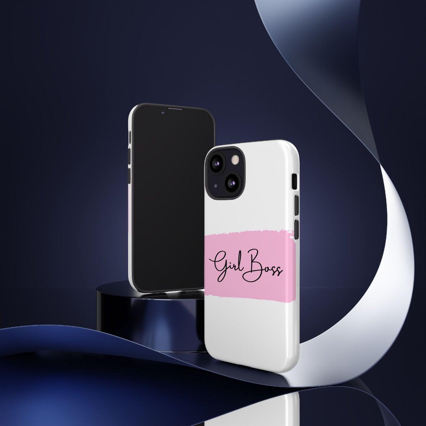 Girl Boss Phone Case - Chic and Stylish Protective Case for iPhone and Google Pixel, Empowering Women Design