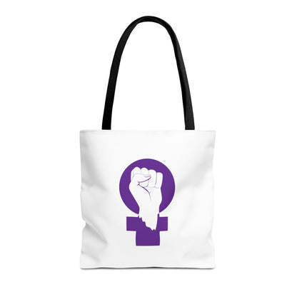 Empowerment Tote Bag for Feminists, Eco-Friendly Shopping Bag, Reusable Carryall, Gift for Women, Protest March Gear