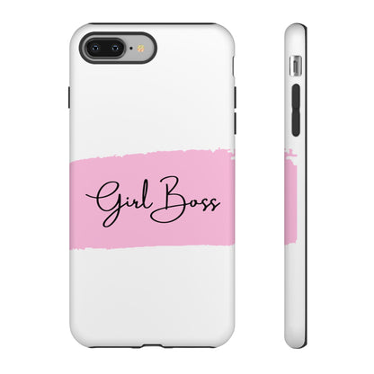 Girl Boss Phone Case - Chic and Stylish Protective Case for iPhone and Google Pixel, Empowering Women Design