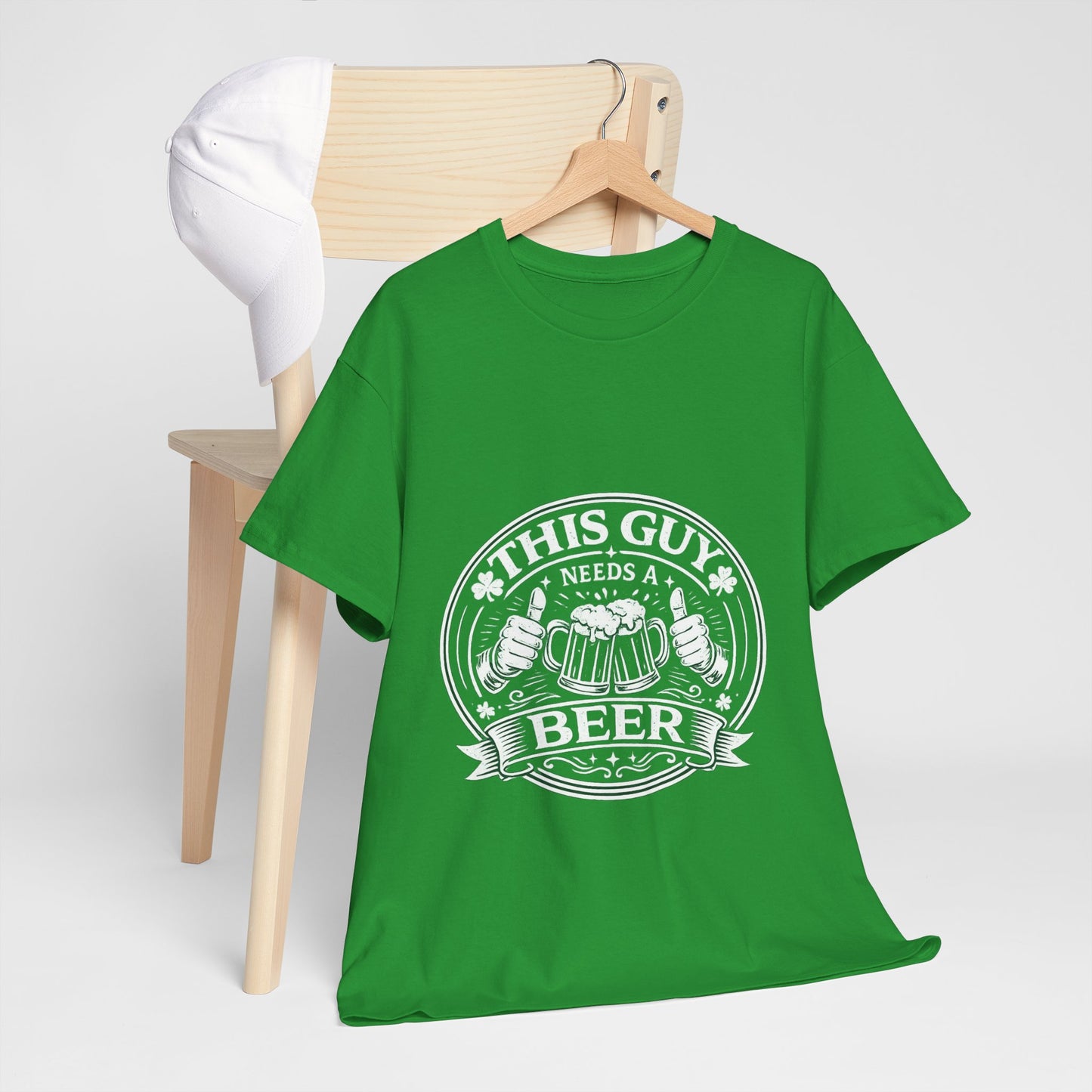 Beer Cheers T-Shirt — Vintage Pub Logo Graphic Tee
