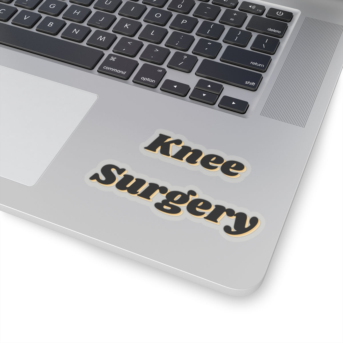Knee Surgery Sticker – Funny and Quirky Vinyl Sticker for Laptops, Water Bottles, Notebooks, and More – for BrainRot fans
