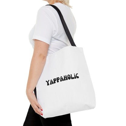 Yappaholic Tote Bag - Fun & Quirky, Perfect for Dog Lovers, Casual Use, Gifts, Shopping, Eco-Friendly