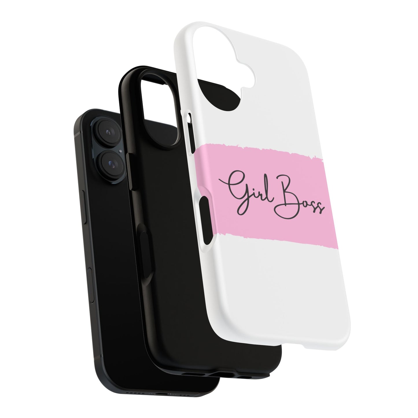 Girl Boss Phone Case - Chic and Stylish Protective Case for iPhone and Google Pixel, Empowering Women Design