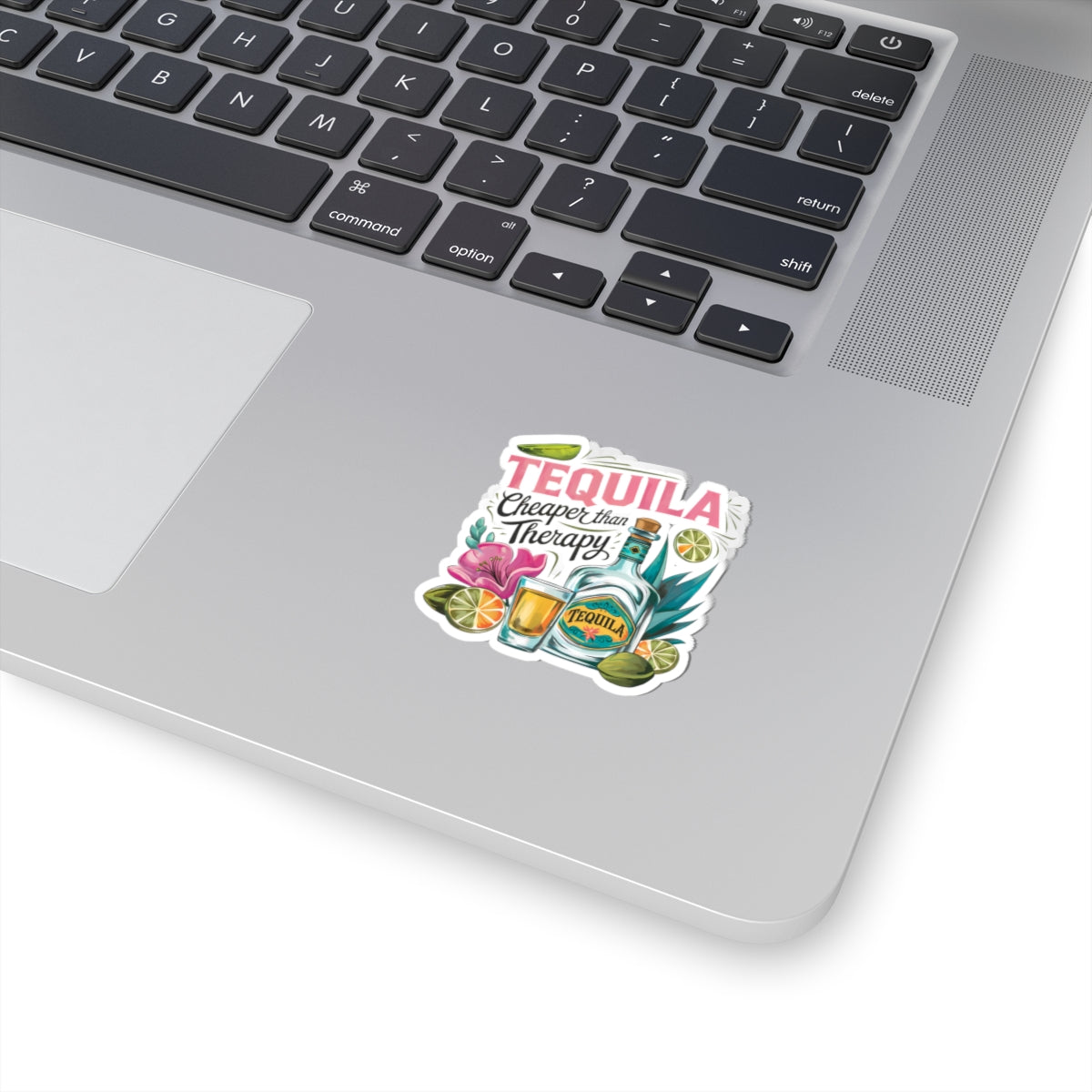 Tequila Therapy Stickers, Fun Party Decor, Laptop Stickers, Bar Decor, Gift for Tequila Lovers